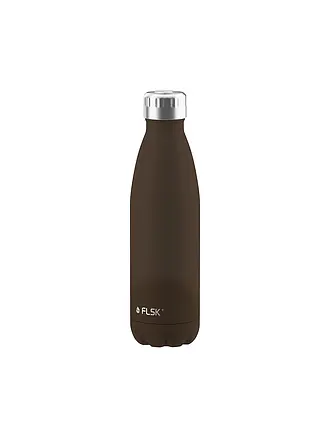 FLSK | Borraccia termica - Thermos 0,5l Acciaio Inox Oliva | braun